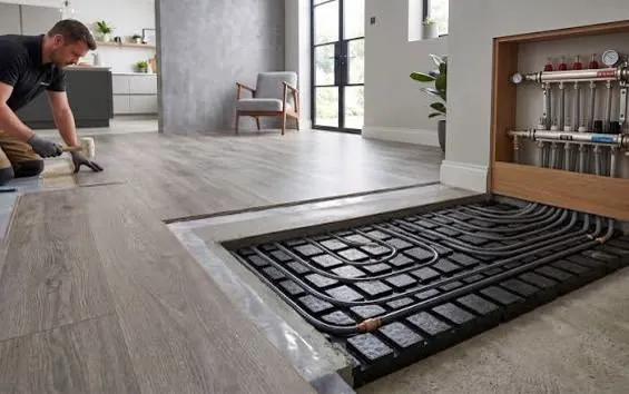 Underfloor Heating Compatible LVT in Islington, North London